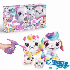 RZHomestore Airbrush Plush Family Pack