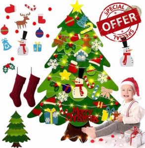 Felt Christmas Tree for Kids