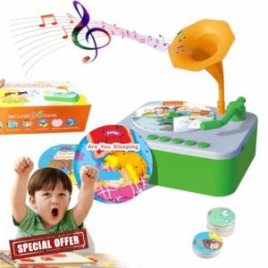 Kids Gramophone with 96 Cards