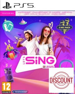 Let's Sing 2025 2 Mic Pack - UK Edition (Playstation 5)