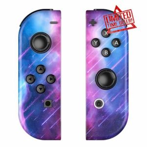 Hizynth Wireless Controller Compatible for Switch/OLED/Lite L/R Replacement Controllers with Motion Control/6 Gyro Axis/Dual Vibration/Screenshot/Wake Up Functio