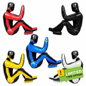 ROX Fit Adult BJJ Grappling Dummy - 180cm UNFILLED Jiu Jitsu Dummy for MMA Dummy & Sparring Dummy Self Defende
