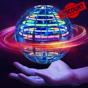 Ivtivfu Flying Orb Ball Toys (Blue