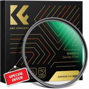 K&F Concept 72mm UV Filter Armor UV Protection Strong Impact Resistance