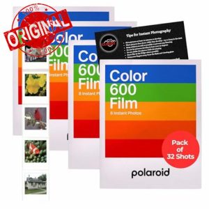 Clikoze Instant Camera Film Bundle with Polaroid 600 Film Colour x32 Shot Pack