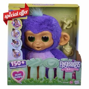 Fingerlings Care ‘n’ Cuddles Interactive Baby Monkey