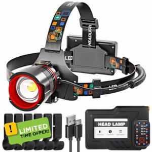 ChicDwell Head Torch Rechargeable