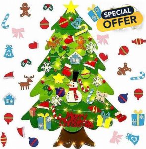Felt Christmas Tree for Kids