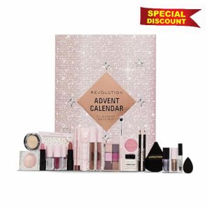 Revolution Beauty 24-Piece Holiday Beauty Advent Calendar