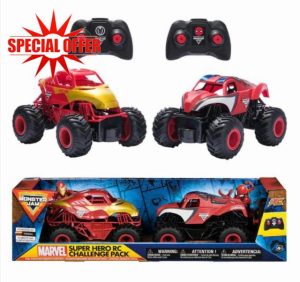 Monster Jam - 1:24 Remote Control Truck with exclusive Spiderman Truck (5+ Years)