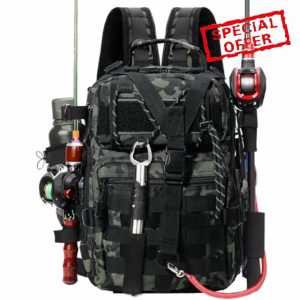 Aceshop Fishing Tackle Backpack Storage Bag