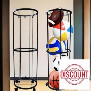 2 Layers Ball Storage Rack