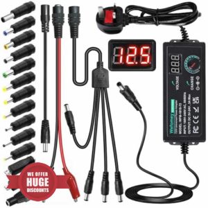 Universal Power Supply 3V~24V 3A 72W Adjustable Variable 3V 5V 9V 12V 18V 20V 24V AC/DC Adapter Charger