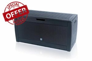 Stolmet Plastic Garden Storage Box with 310L Capacity