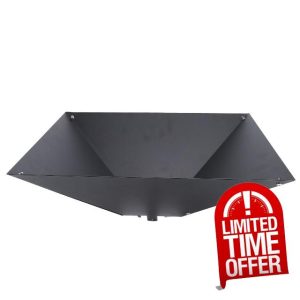 Kikumi Squirrel Baffle Heavy Duty Pole Mount Metal Squirrel Guard for Outdoor Bird Feede