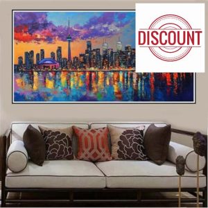 City Paint by Number for Adults