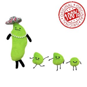 YILILK 2024 Edamame Family Plush Secret Staycation