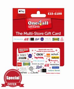 One4all - UK Redemption Only - Delivered by pos