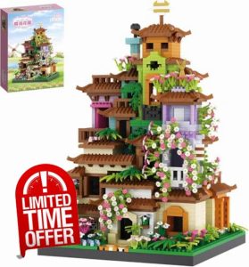 Magic Flower House Building Block Sets