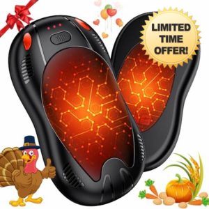 FANDLISS 10000mAh Rechargeable Hand Warmers 2 pack