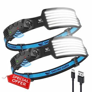 Smiling Shark Rechargeable Headlamp