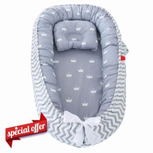 SHITOOMFE Portable Baby Bed
