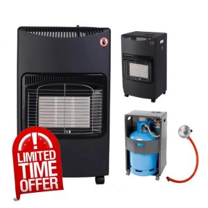 Portable Calor Gas Heater with Infrared Ceramic Burner – 4200W