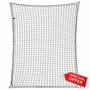 ** vidaXL Trailer Net 3x2.5m Black Elastic Rope - Cargo