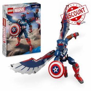 LEGO Marvel New Captain America Construction Figure