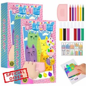 Rainbow Scratch Art for Kids