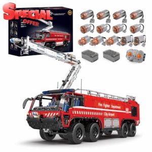 Mould King 19004 Technology Airport Rescue Vehicle Model