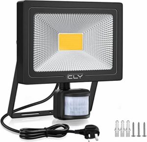 CLV 35W Plug in Security Lights with Motion Sensor