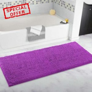 Extra Large Bathroom Rug Long Plush Bath Mat