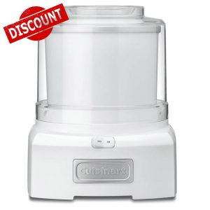 Cuisinart Cool Scoops Ice Cream Maker | Homemade Gelato & Ice cream machine in 25 Mins | Sorbet Maker | Frozen Yogurt Maker | Family size | 1.4L churning bowl | ICE21