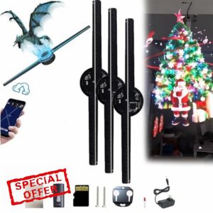 3D Hologram LED Fan Projector