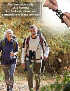 Bino Case with Detachable Rangefinder Pouch