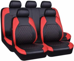 MNBVGHH Car Seat Covers Full Set 5 Seat for Nissan Note 2007-2023
