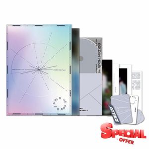 11th Mini Album [GOLDEN HOUR : Part.2] (TO Ver.) Photobook + Logo Sticker + Ornament + Photocard + Disc + Textcard + Postcard + Folded Poster + 2 Pin Badges + 4 Extra Photocards