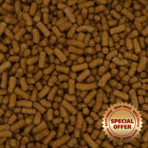 10Kg Premium Winter Pond Fish Food Sticks with Wheatgerm Floating with Spirulina and Vitamin C & E