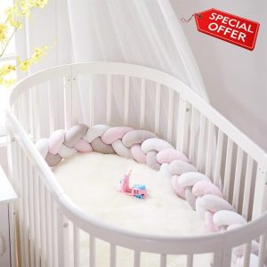 GYWZTJ Braided Cot Bumper