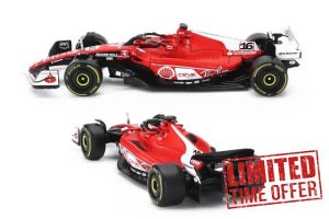Ferrari SF-23 GP Las Vegas Charles Leclerc Nr 16 Season 2023 Formula 1 F1 - 1/43 Scale Model Car DieCast BBurago 36836