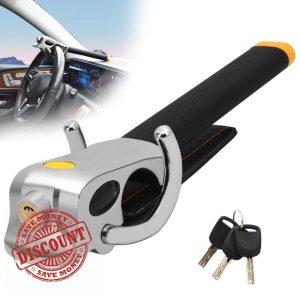 Steering Wheel Lock with Alarm