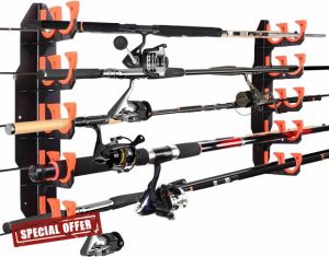 BOOSTEADY Fishing Rod Holders Holds Up to 10 Rods