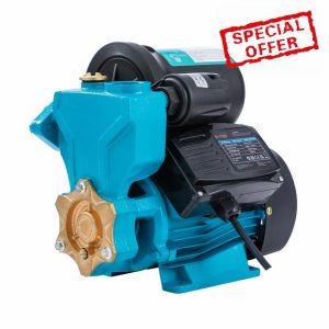 KATSU Tools Water Pressure Booster Pump Semi-Automatic Pressure Control Self Priming 370W Suitable for Home Household Garden Water Taps 151408