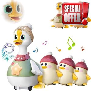 Tummy Time Duck Family Toy