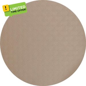 ROUND Table Protector Heat Resistant Felt Cream Grey Beige Brown HEAT RESISTANT (Beige