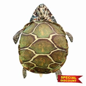 Turtle Pillow Wearable Hooded 24 Inch Realistic Plush Turtle Pillow Breathable Cotton Stuffed Wearable Pillow for Nap