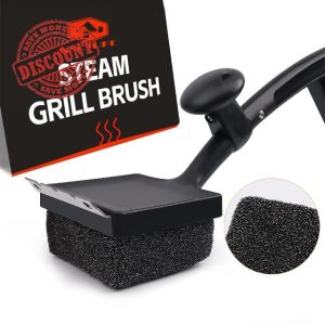 Grill Brush With Scraper for Outdoor Grill