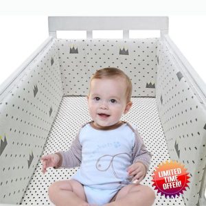 xinwanhong Bumpers for Cot Bed