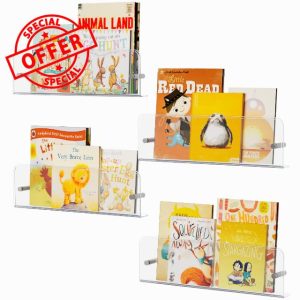 Lifewit Nursery Bookshelf 4 Pack